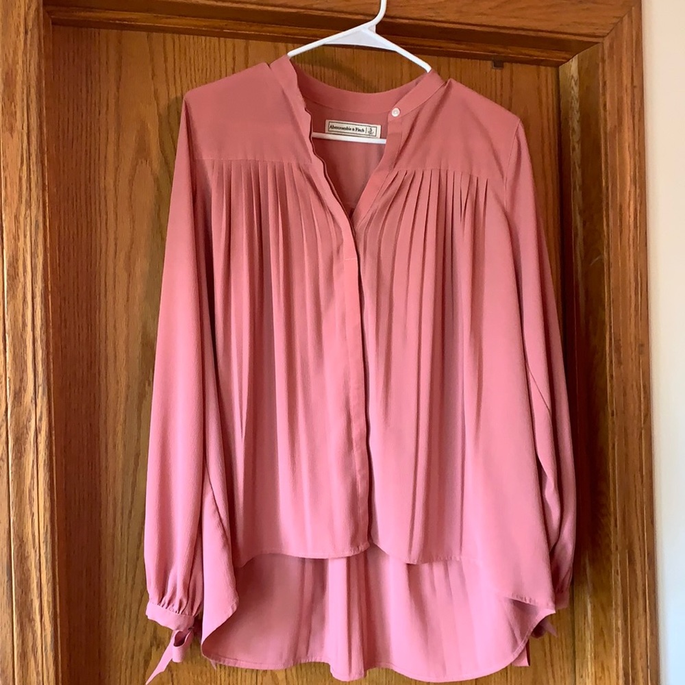 Pink blouse